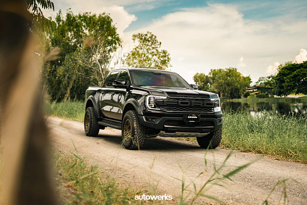 Фото дисков HRE FT1 Сатиновое темное золото на Ford Ranger T6.2