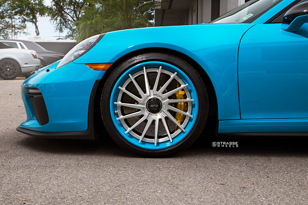 Фото дисков Strasse Wheels SV15T Deep Concave FS Другой цвет на Porsche 911 VII