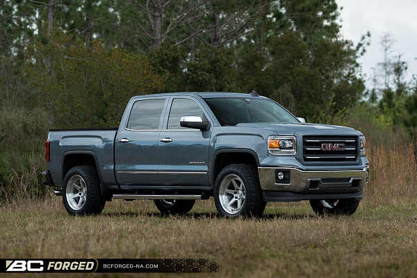 Фото дисков BC Forged LE61 // MLE61 Глянцевый лак на GMC Sierra III