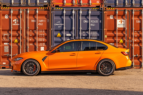 Фото дисков Strasse Wheels SV15FF Deep Concave FS Другой цвет на BMW 3/M3 (G2x/G80)