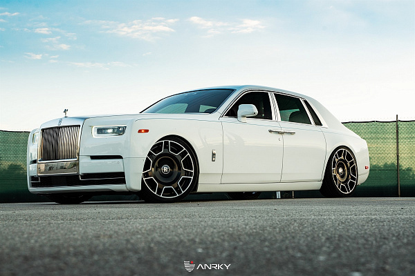 Фото дисков Anrky RF-277 Алмазная проточка на Rolls-Royce Phantom