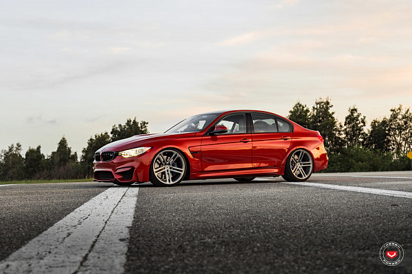 Фото дисков Vossen CG-203 Сатиновый лак на BMW 3/M3 (F3x/F80)