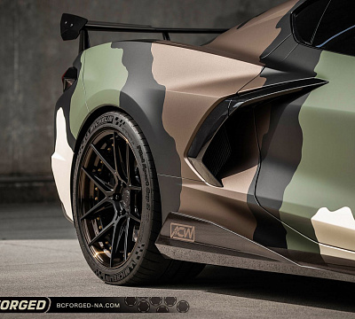 Фото дисков BC Forged HCA381 на Chevrolet Corvette C8