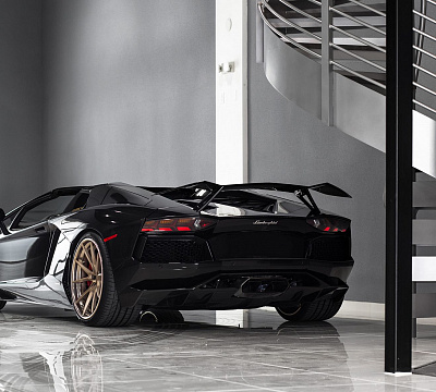 Фото дисков Anrky AN32 на Lamborghini Aventador