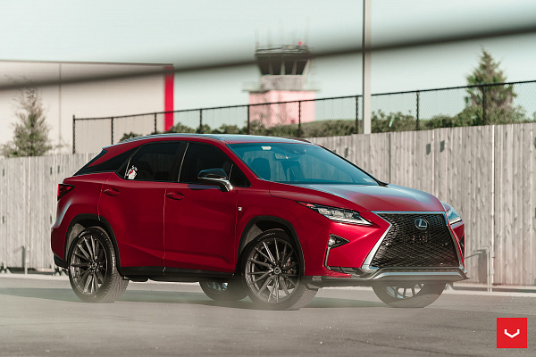 Фото дисков Vossen HF-4T Сатиновый графит на Lexus RX IV