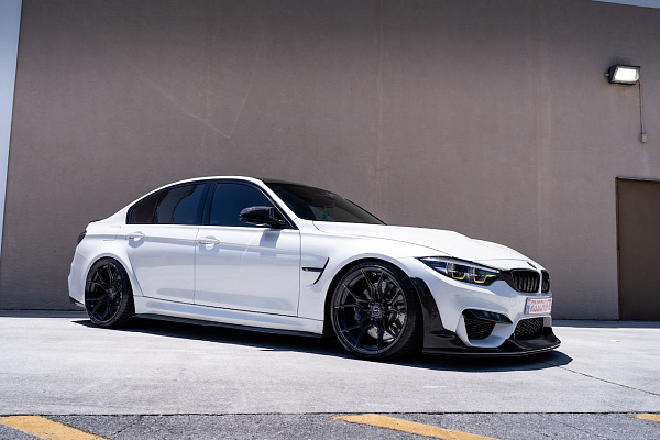 Фото дисков Rusch GTX-R Глянцевый темный лак на BMW 3/M3 (F3x/F80)