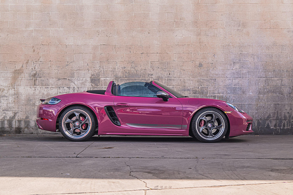 Фото дисков HRE 522 Глянцевый графит на Porsche Boxster IV
