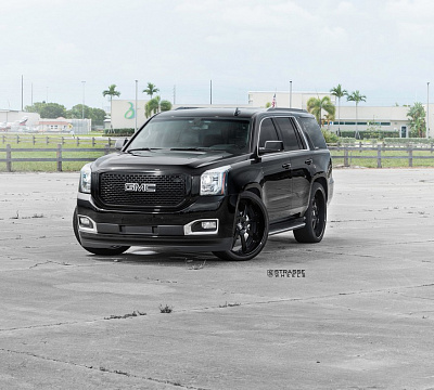 Фото дисков Strasse Wheels T8 Signature на GMC Yukon V