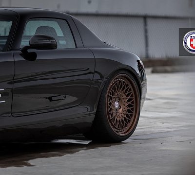 Фото дисков HRE 501 на Mercedes-Benz SLS AMG