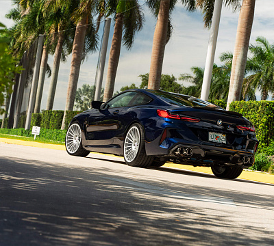 Фото дисков HRE 309M на BMW 8/M8