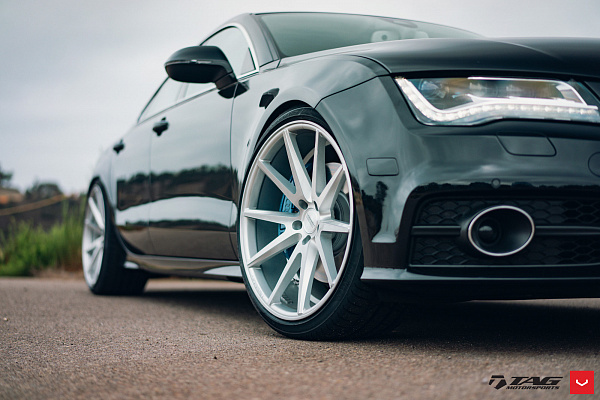 Фото дисков Vossen VFS-1 Серебро на Audi A/RS 7 (4G)