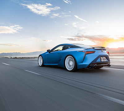 Фото дисков Vossen CG-205T на Lexus LC 500