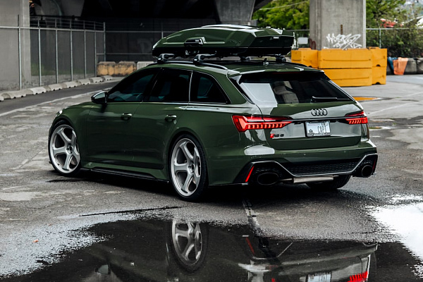 Фото дисков Brixton Forged TR06 Серебро на Audi A/RS 6 (C8)