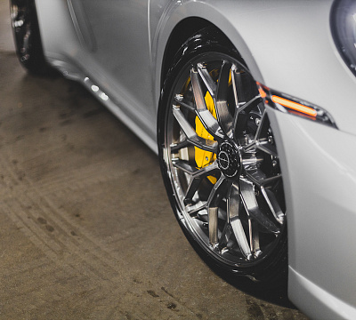 Фото дисков Brixton Forged CM6-R на Porsche 911 VIII