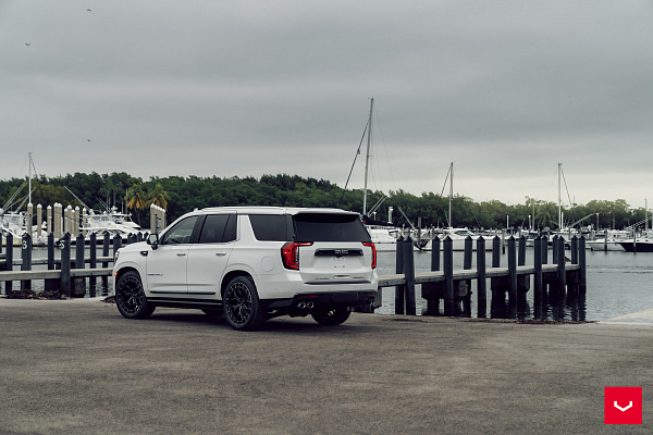 Фото дисков Vossen HFX-1 (6-Lug) Черный глянец на GMC Yukon V