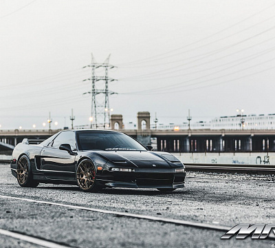 Фото дисков MRR FS01 на Acura NSX I