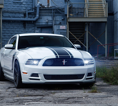 Фото дисков Vossen CV5 на Ford Mustang V