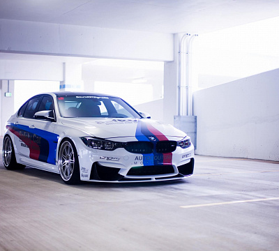 Фото дисков HRE 301 на BMW 3/M3 (F3x/F80)