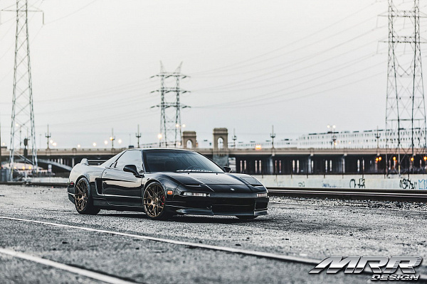 Фото дисков MRR FS01 Глянцевая бронза на Acura NSX I