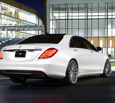 Фото дисков Vossen VFS-2 на Mercedes-Benz S-Class (W222, C217)
