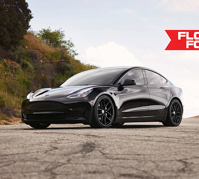 Фото дисков HRE FF21 на Tesla Model 3