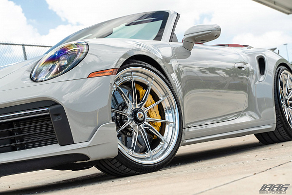 Фото дисков 1886 Wheels G010 Полированный лак на Porsche 911 VIII
