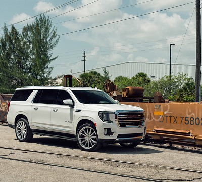 Фото дисков Vossen HF6-1 на GMC Yukon V