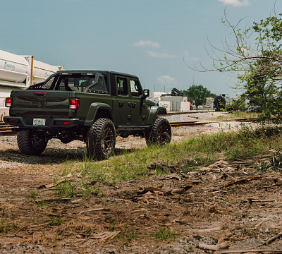 Фото дисков Vossen HFX-1 (5-Lug) на Jeep Gladiator II (JT)