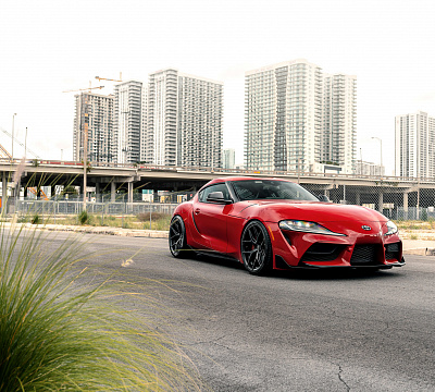 Фото дисков Vossen HF-5 на Toyota Supra A90
