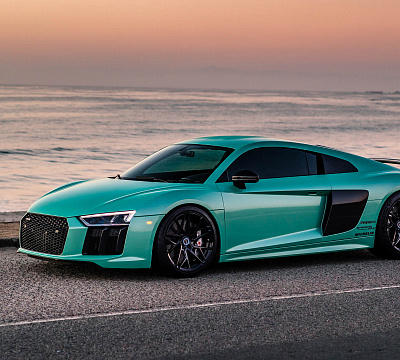 Фото дисков Brixton Forged PF8 на Audi R8 (4S)
