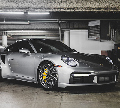 Фото дисков Brixton Forged CM6-R на Porsche 911 VIII