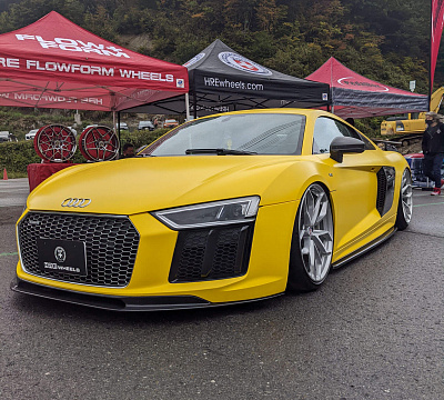 Фото дисков HRE P201 на Audi R8 (4S)