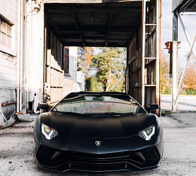 Фото дисков Brixton Forged TR05 на Lamborghini Aventador
