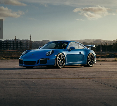 Фото дисков HRE R101 на Porsche 911 VII