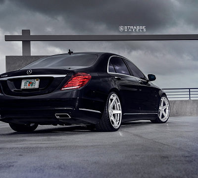 Фото дисков Strasse Wheels S5 Deep Concave на Mercedes-Benz S-Class (W222, C217)