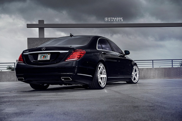 Фото дисков Strasse Wheels S5 Deep Concave Глянцевый лак на Mercedes-Benz S-Class (W222, C217)