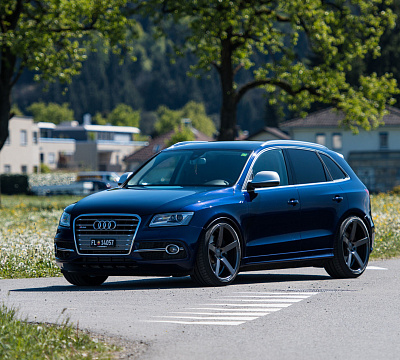 Фото дисков Vossen CV3 на Audi Q5 (8R)