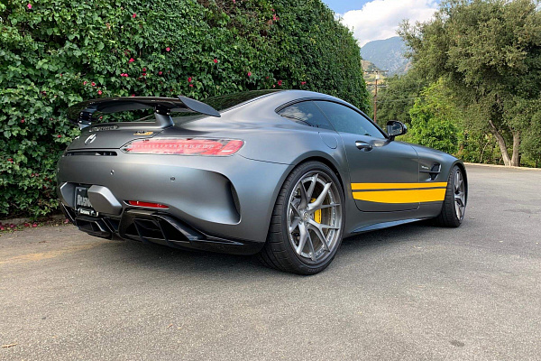 Фото дисков HRE S101 Сатиновый тонированный лак на Mercedes-Benz AMG GT I
