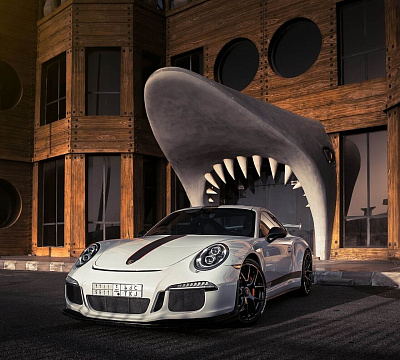 Фото дисков HRE P101 на Porsche 911 VII