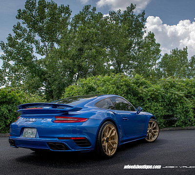 Фото дисков HRE P201 на Porsche 911 VII
