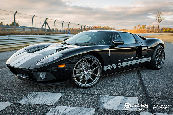 Фото дисков HRE R101 Lightweight Глянцевый темный лак на Ford GT I