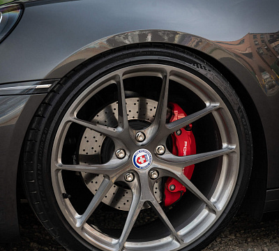 Фото дисков HRE P101 на Porsche 911 VIII