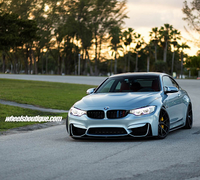 Фото дисков HRE P101 на BMW 4/M4 (F32/F82)
