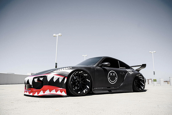 Фото дисков Savini SV63 Черный глянец на Porsche 911 I