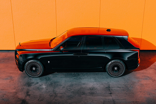 Фото дисков Brixton Forged LX09 Алмазная проточка на Rolls-Royce Cullinan