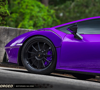 Фото дисков BC Forged TD01 на Lamborghini Huracan