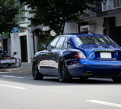 Фото дисков HRE 501 на Rolls-Royce Ghost II