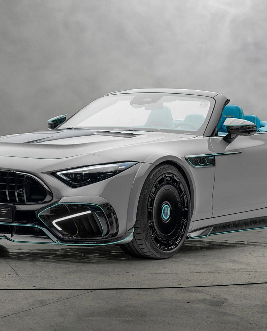Фото дисков FD.15 Черный глянец на Mercedes-Benz SL (R232)