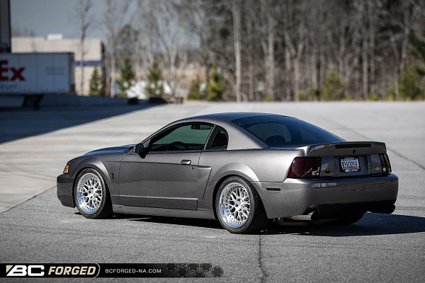 Фото дисков BC Forged LE81 // MLE81 Глянцевый лак на Ford Mustang IV