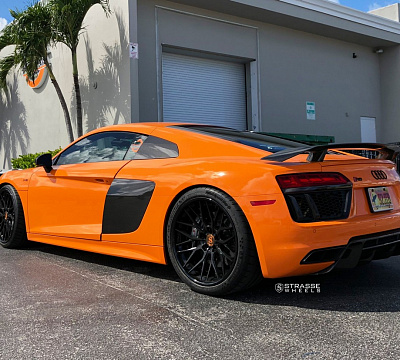 Фото дисков Strasse Wheels SV10M Deep Concave FS на Audi R8 (4S)